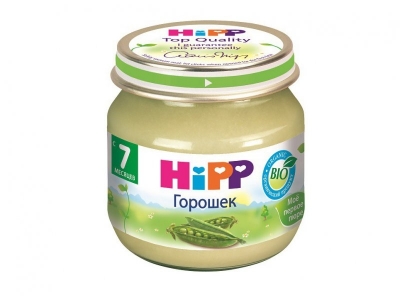Пюре Hipp Горошек. Мое первое пюре, 80 г 1-00068232_1