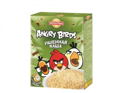 Каша Myllyn Paras Angry Birds, безмолочная пшенная 300 г 1-00068885_1