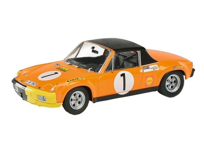Модель Schuco, машина Porsche 914/6 № 1, цвет оранжевый 1:43 1-00048217_1