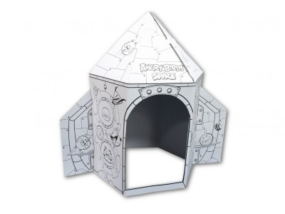 Набор 1TOY, для творчества Ракета-раскраска Angry Birds, картон 1-00048944_2
