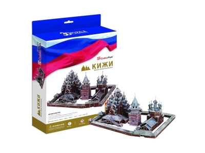 3D пазл CubicFun, Кижи (Россия) 1-00018913_1