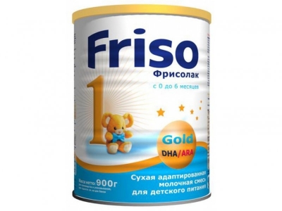 Смесь Friso Фрисолак 1 молочная Gold 900 г 1-00021301_1
