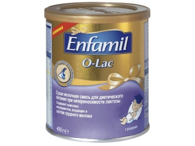 Смесь Enfamil О-Лак безлактозная 0-12 мес 400 г 1-00025965_1