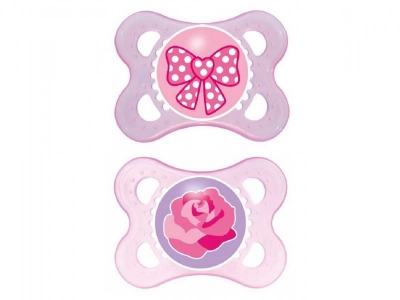 Пустышка MAM Original силиконовая (0-6 мес), 2 шт 1-00007231_2