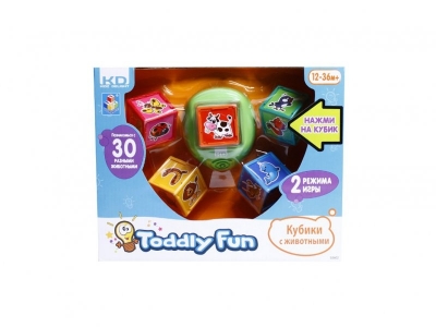 Кубики Kidz Delight, эл.обуч.с животными 1-00008309_1