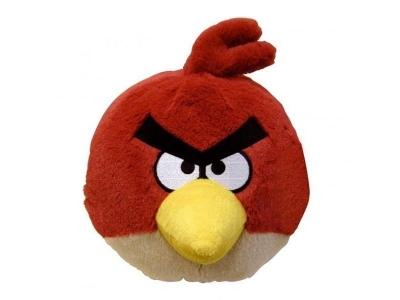 Игрушка мяг. Angry Birds, Красная птица,со звуком, 40см 1-00008376_1