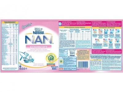 Смесь Nestle NAN Комфорт молочная 400 г 1-00010116_2