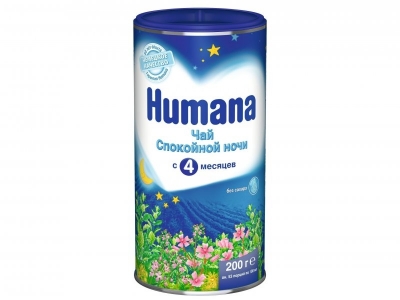 Чай Humana для детей Спокойной ночи 200 г 1-00011037_1