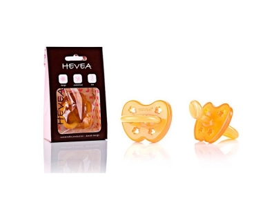 Пустышка Hevea Flower из натурального каучука, 3+ мес, 1-00011672_1