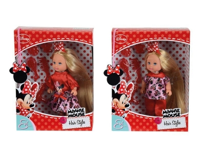 Кукла Simba, Еви Minnie Mouse длинные волосы, 12 см., 2 в. 1-00013323_1