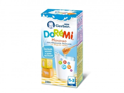 Молочко Nestle DoReMi Junior, детское со вкусом меда 350 г 1-00004372_1