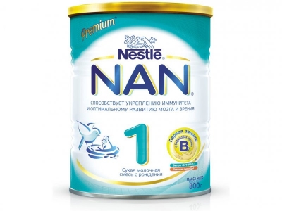 Смесь Nestle NAN 1 молочная 800 г 1-00004906_1