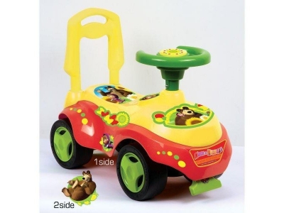 Каталка Bugati, Машина-джип, Маша и Медведь с ручкой, пишалка 1-00006077_1