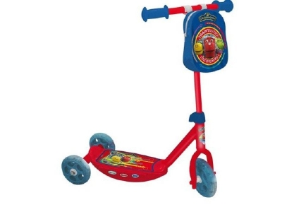 Самокат Chuggington, 3-х колесный, пластик, колеса ПВХ 1-00006082_1