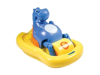 Игрушка для ванной Tomy, Бегемотик на катамаране, от 12 мес. 1-00006330_1
