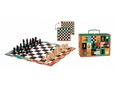 Игра настольная Djeco, Шахматы и шашки 1-00158170_1