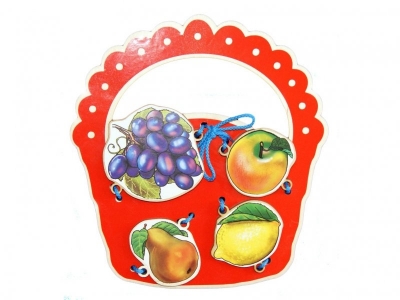 Игрушка Созвездие, Шнуровка Корзина с фруктами 1-00002356_1