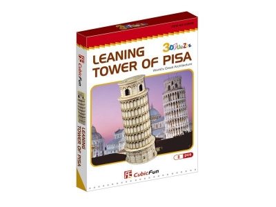 3D пазл CubicFun, Пизанская башня (Италия)(мини серия) 1-00077321_1