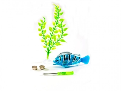Игрушка для ванной UF, Рыбка плавающая Z-fish, подсветка (led) 1-00080837_1
