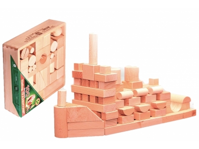 Игрушка из дерева Престиж, Конструктор в деревянной коробке (без покрытия), 100 дет. 1-00142169_1