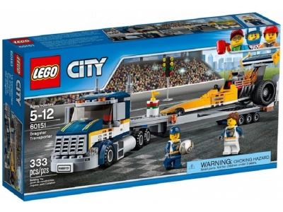 Конструктор Lego City, Грузовик для перевозки драгстера 1-00144067_1