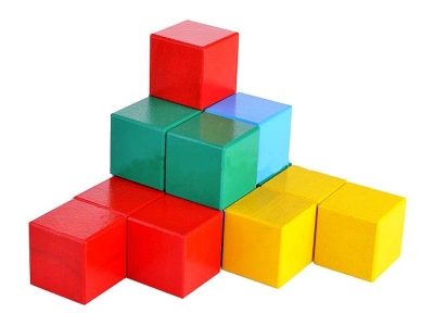 Игрушка из дерева Престиж, Кубики цветные 16 эл. 1-00144164_1