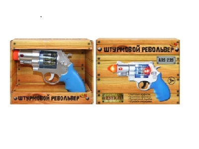 Игрушка Abtoys, Револьвер штурмовой, со световыми и звуковыми эффектами 1-00152187_1