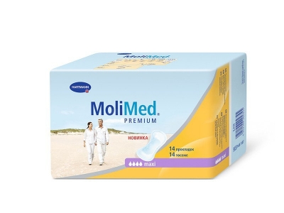 Прокладки Molimed Premium урологические для женщин Макси 14 шт 1-00077992_1
