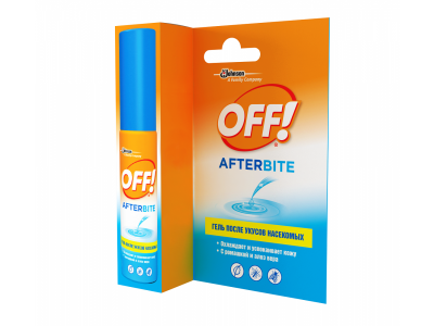 Гель Off After-bite после укусов насекомых ромашка и алое вера, 25 мл 1-00152294_1