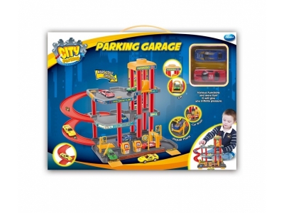 Набор игровой Dave Toy, Парковка с 2 машинками 1-00156770_1