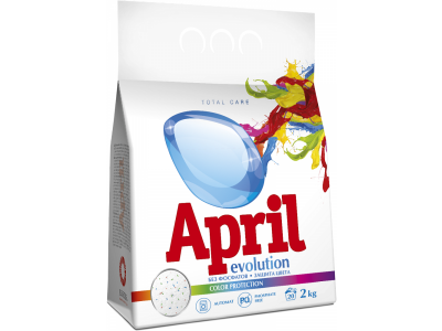 Порошок стиральный April Evolution color protection, 2 кг 1-00156933_1