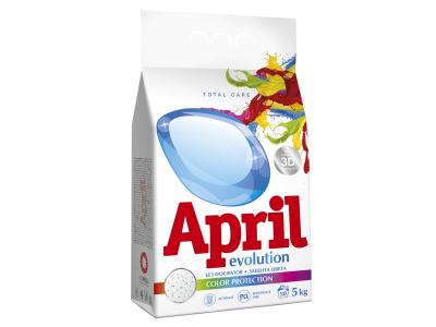 Порошок стиральный April Evolution color protection, 5 кг 1-00156939_1