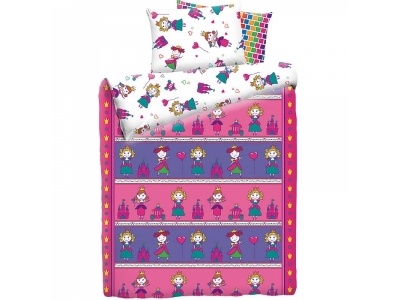Комплект постельного белья Mona Liza 1,5 сп., Принцессы, бязь 1-00159439_1