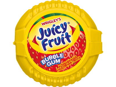 Жевательная резинка Juicy Fruit, Клубничная надувная лента, 30 г 1-00159469_1