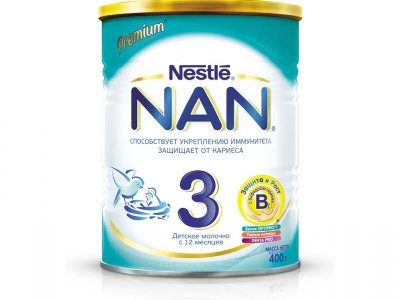 Молочко Nestle NAN 3 детское 400 г 1-00000484_1