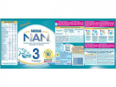 Молочко Nestle NAN 3 детское 400 г 1-00000484_2