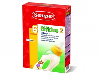 Смесь Semper Bifidus-2 молочная 350 г 1-00000730_1