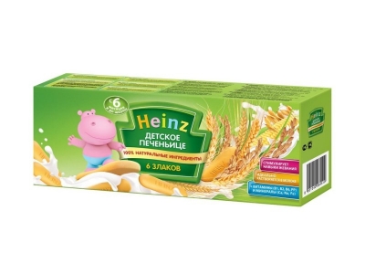 Печенье Heinz 6 злаков 180 г 1-00003535_1