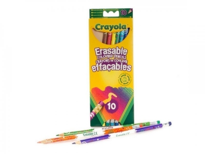 Карандаши Crayola, с ластиками 10 цв. 1-00082484_1