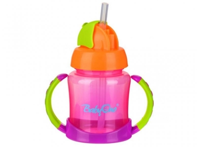 Поильник BabyOno с соломинкой маленький 180 мл 1-00085728_2