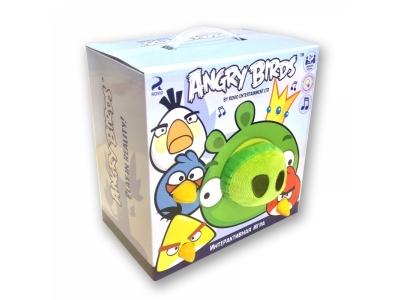 Игрушка интерактивная Angry Birds, Chericole Свинка в короне и 4 птички 1-00147928_1