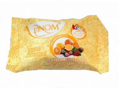 Мыло Linom, Кроша витаминное с витаминами А и Е, 65 г 1-00160434_1