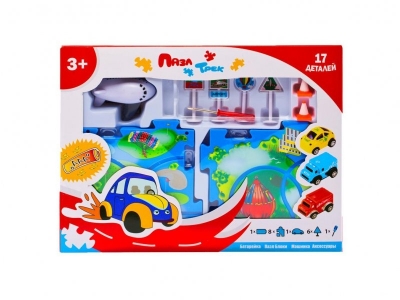 Игра настольная UF, Пазл трек: Полетный (Самолет) 1-00080834_1