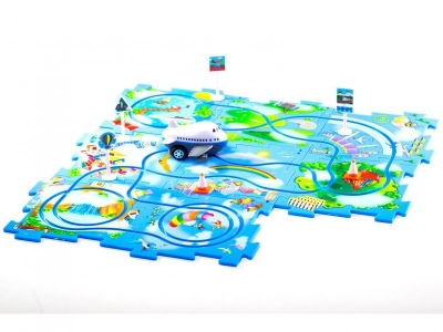 Игра настольная UF, Пазл трек: Полетный (Самолет) 1-00080834_2