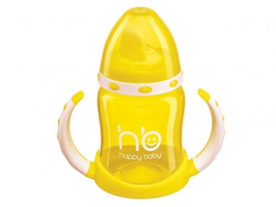 Поильник Happy Baby, Ergo Cup с двумя тренировочными клапанами 180 мл 1-00077565_1