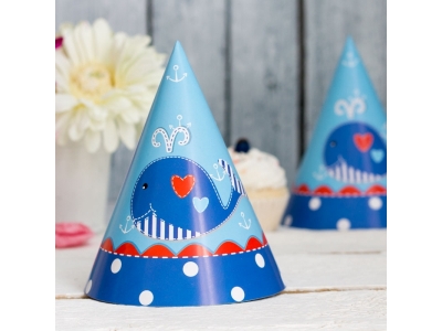 Колпаки Питер.Джой, Морская Baby Кит, 6 шт. 1-00161602_1