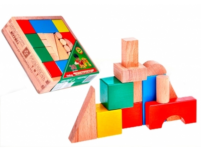 Конструктор Престиж цветной в деревянной коробке 30 эл. 1-00144162_3