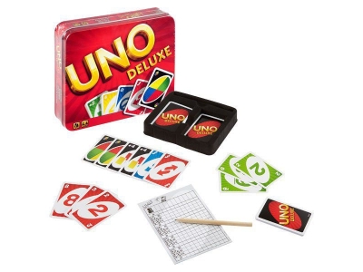 Игра настольная Mattel Games, Uno Deluxe 1-00162465_2