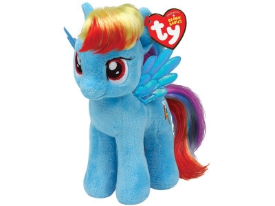 Мягкая игрушка TY, My Little Pony Пони Rainbow Dash, 20 см 1-00078376_1