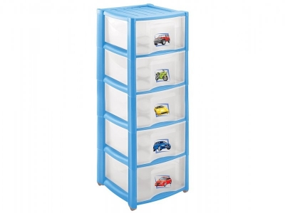 Комод Пластишка, 5 ящиков 1-00079548_1